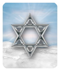 Star of David Blue-Silver